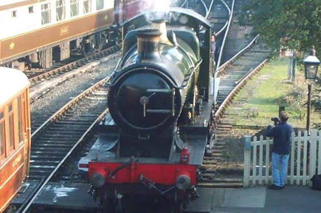 'City of Truro' at the Bluebell Railway