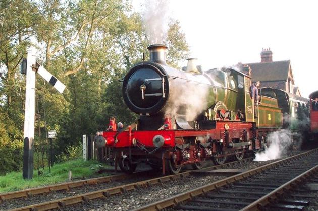 'City of Truro' at the Bluebell Railway