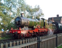  GWR City of Truro at the Bluebell
				Railway