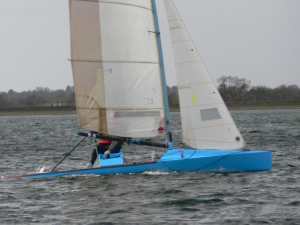 On the water at Island Barn Sailing Club. Photo (c) Robin Carter. Click for enlargement.